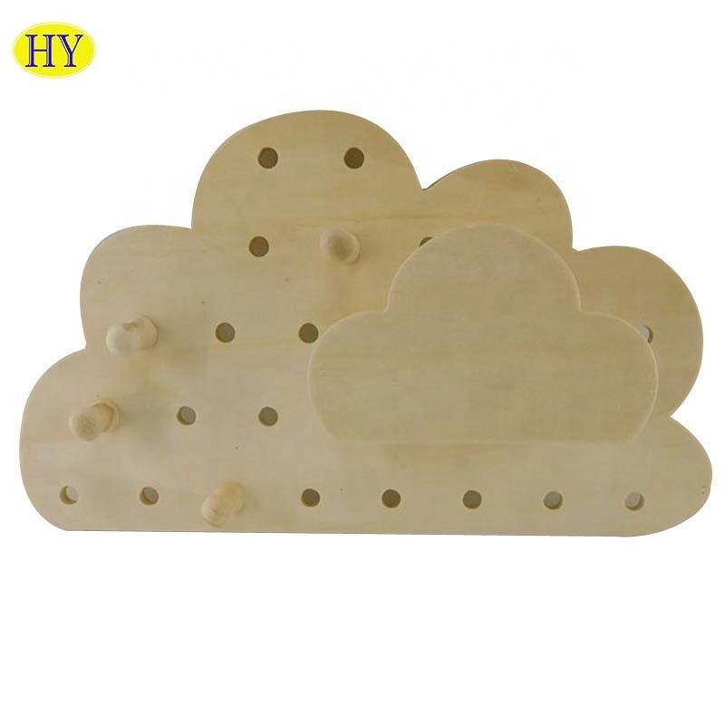 Super Lowest Price Wooden Round Cheese Board - Hot cartoon pattern  wooden pallet  natural color wholesale – Huiyang
