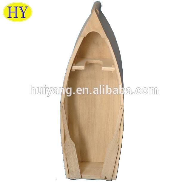 One of Hottest for Wooden Napkin Holder - Mediterranean style custom ship shaped wooden wall hanging decoration – Huiyang