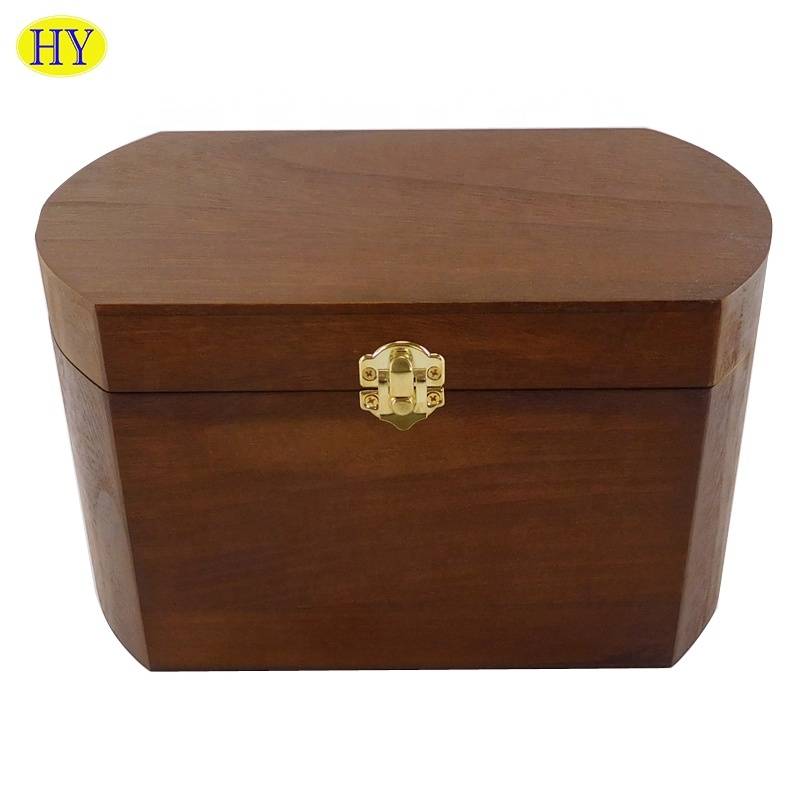 Cheap Discount Unfinished Wooden Craft Boxes Manufacturers Suppliers - Unique Luxury Storage  Custom  Wooden Packaging Gift Craft Box set – Huiyang