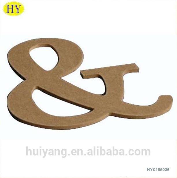 Popular Design for Pine Wood Box - Wooden Alphabet Educational MDF Letters For Sale – Huiyang