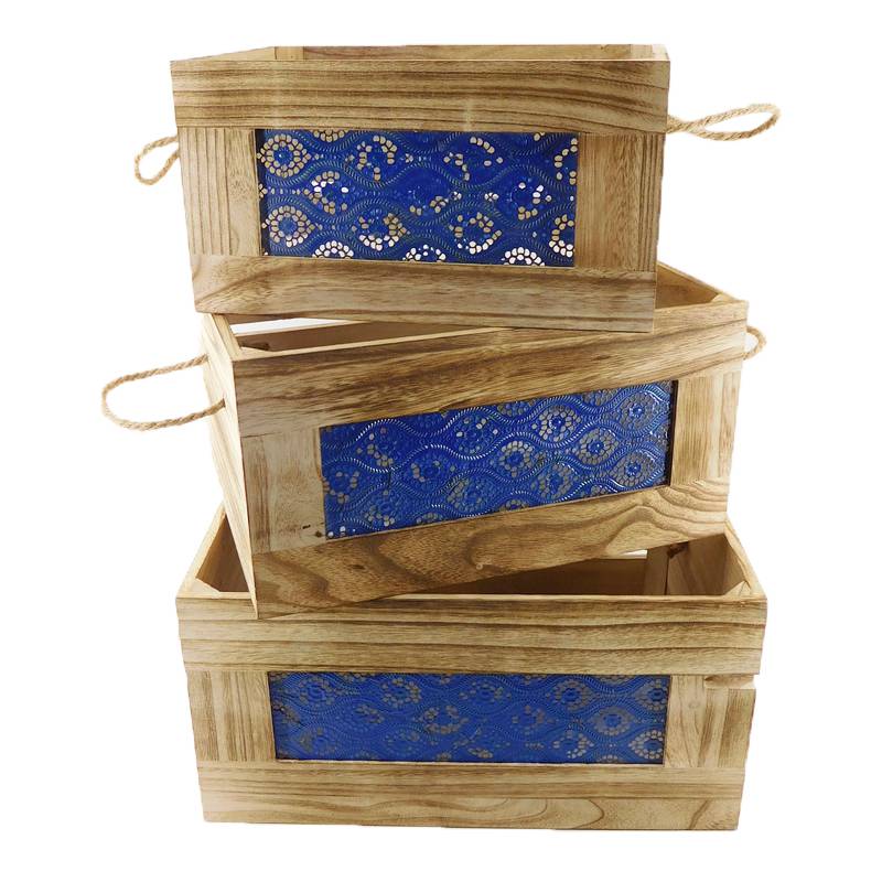 Solid wood crate wooden fruit crate storage box wooden box
