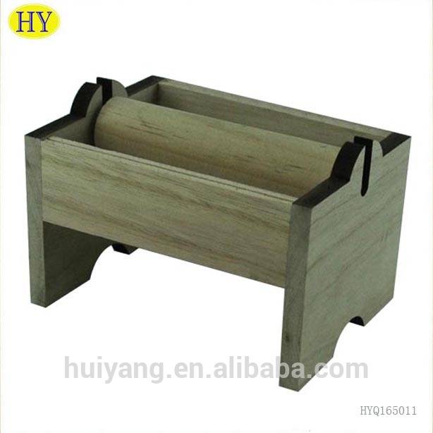 Cheap Discount Wooden Craft Sticks Manufacturers Suppliers - New Design Large Size Wood Tape Dispenser – Huiyang