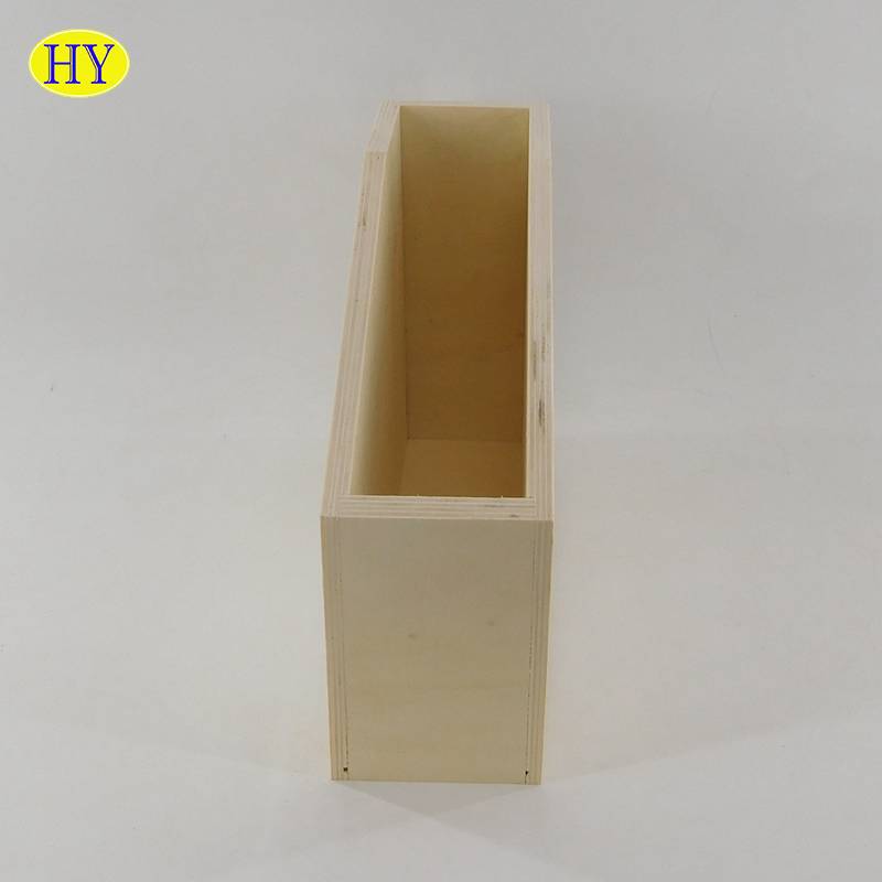 China Wholesale Wooden Advent Calendar Manufacturers Suppliers - cheap natural unfinished plywood magazine holder wholesale – Huiyang