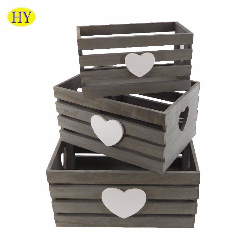 Cheap Discount Wooden Pencil Box Manufacturers Suppliers - Wholesale  Custom  Wood Slats Box Wooden Shipping Box – Huiyang