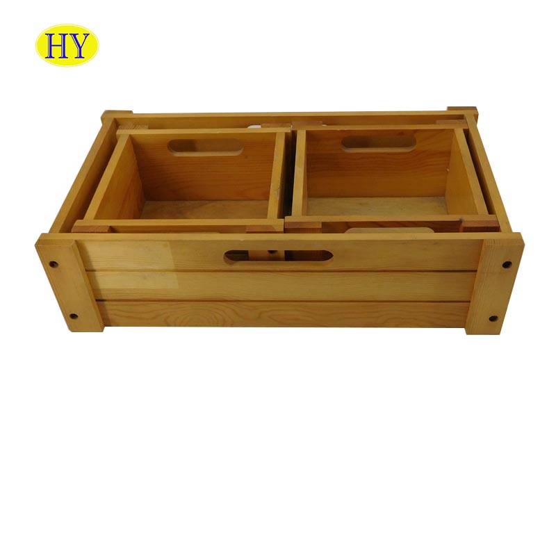 Wholesale Unfinished Wood Serving Tray For Food Display