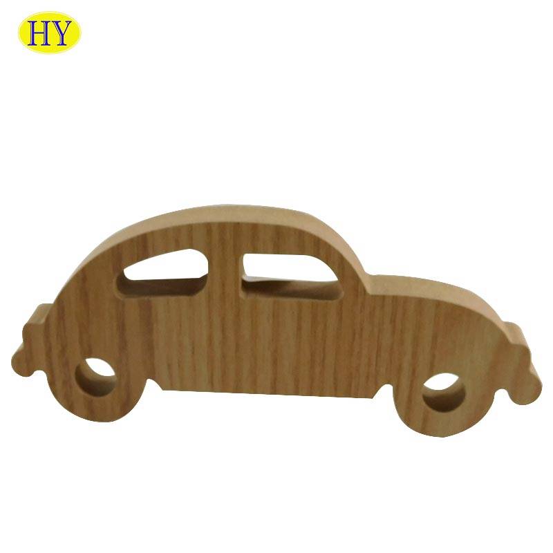 Wholesale DIY Kid's Wooden Toy Wood Car Educational Toy