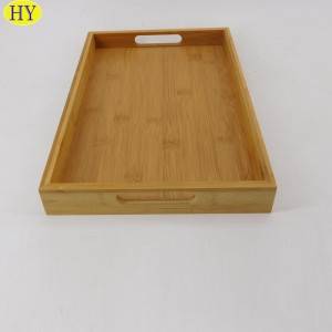 High Quality bamboo wooden breakfast tray