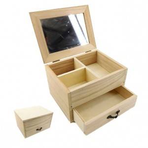 china factory latest design wooden jewelry box