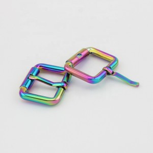 Factory Wholesale Shiny Silver Hardware Adjustable Matel Pin Buckles