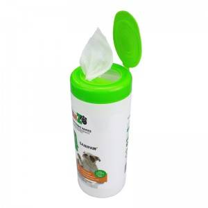 Pet Grooming Cleaning Pet Wipes Paw Sanitizing Wipes