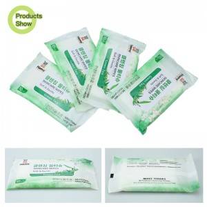 Wholesale OEM/ODM China Highly Effective Sterilization with 75% Alcohol Disinfection Wet Wipes for Hand 18*15 Cm
