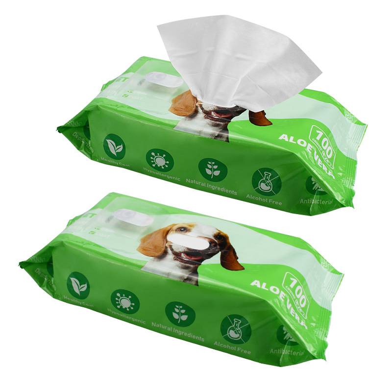 China Wholesale Cotton Wet Wipes Suppliers - High quality large size pet grooming pet bath wipes for dogs – Better