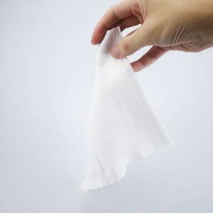 Pearl pattern disposable face towel dry wipes