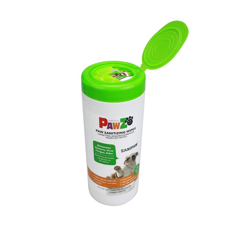 Pet Grooming Cleaning Pet Wipes Paw Sanitizing Wipes Featured Image