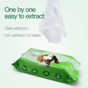 China Wholesale Best Dog Cleaning Wipes Suppliers - High quality large size pet grooming pet bath wipes for dogs – Better
