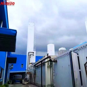 NUZHUO Liquid Nitrogen Plant 10Tons Cryogenic Air Separation Unit Liquid Nitrogen Equipment In Low Power Consumption