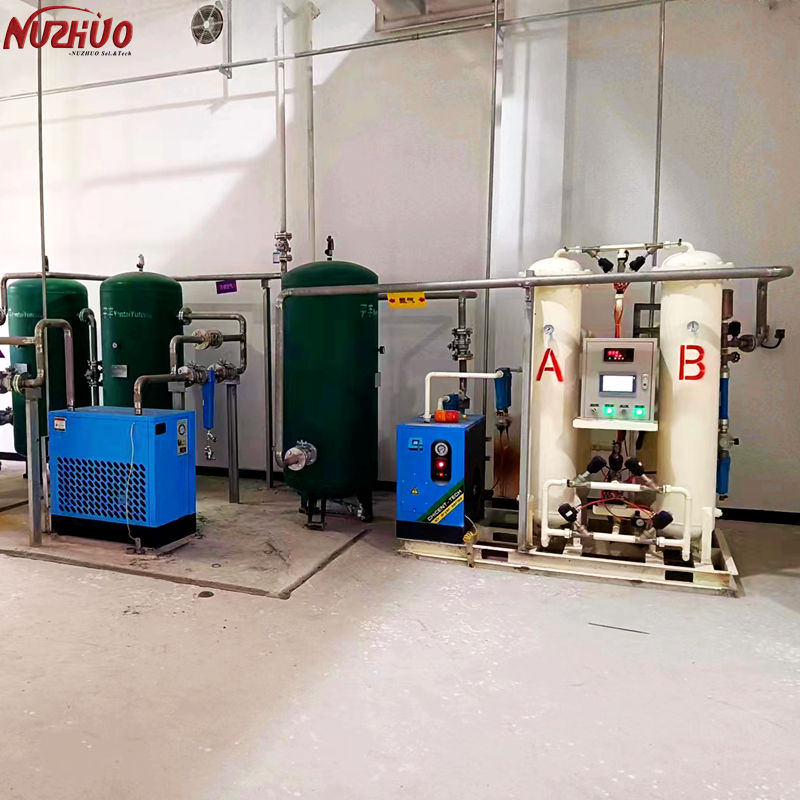 NUZHUO PSA Medical Oxygen Generator For Filling Oxygen Cylinders 24Nm3/h PSA Oxygen Plant Featured Image
