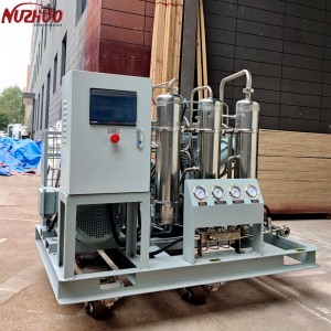 NUZHUO Oil Free Nitrogen Gas Booster Compressor Oxygen Gas Compressor