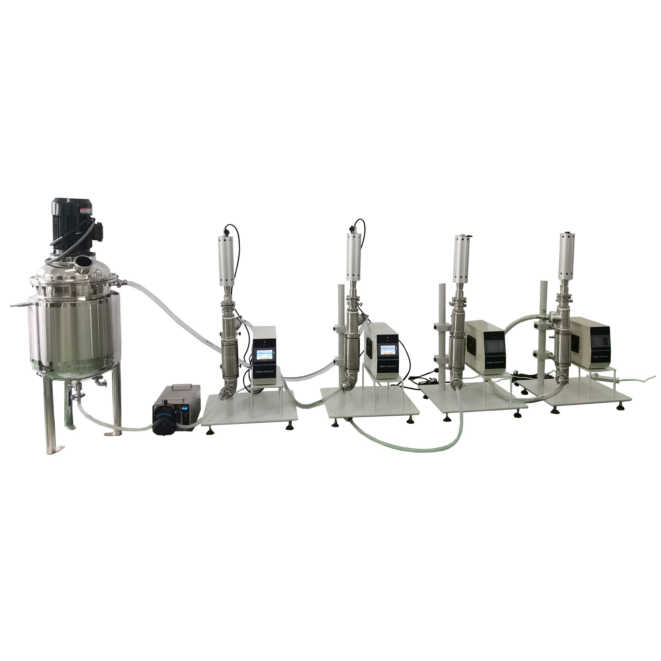 High Quality Ultrasonic Emulsification Emulsifying Making Machine - ultrasonic homogenizer mixing machine for cbd oil nanoemulsion – JH