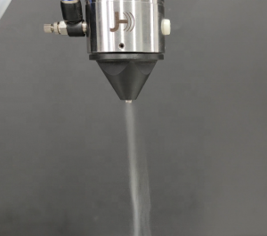 Sistema di rivestimento spray a film sottile ad ultrasuoni ad alta uniformità per celle a combustibile