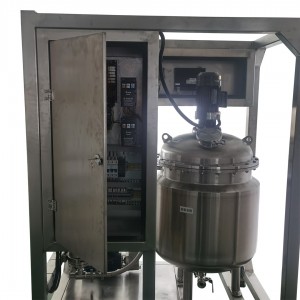 ultrasone biodieselreaktor trochgeande floeibere gemyske mixer foar nanoemulsion-emulgator