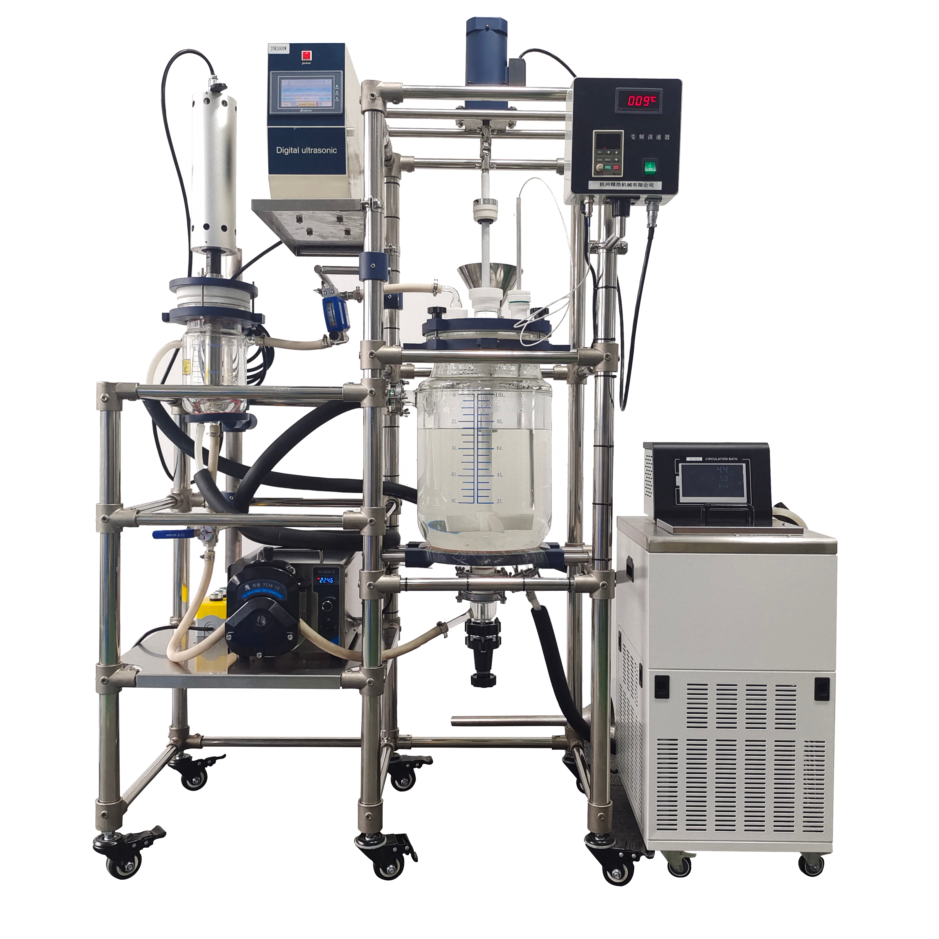 účinná a bezpečná metoda úpravy kapalin ultrazvukovým homogenizátorem