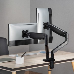 Dual Monitor Heavy-duty Spring-assisted Monitor Arm For most 17″~35″ Monitors