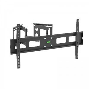 HEAVY-DUTY CORNER INSTALLATION FULL MOTION TV WALL MOUNT For most 37″-63″ LED, LCD flat panel TVs