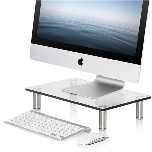 Ventilated Height Adjustable Monitor/ Laptop Stand Ideal for Laptops and 13″ to 32″ Monitors