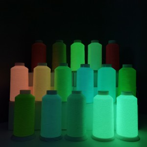 Bright Glow In The Dark Embroidery Sewing Thread