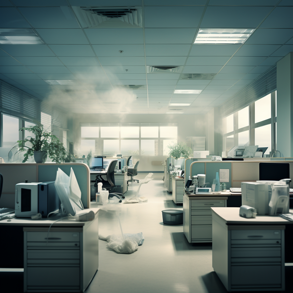 Improving workplace health with indoor air quality monitors