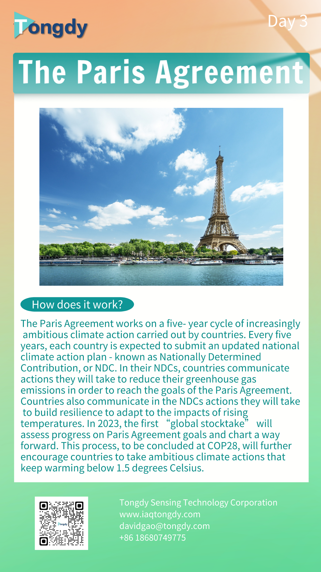 Day 3 The Paris Agreement