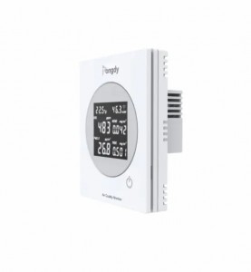 EM21-Carbon Dioxide On-wall or In-Wall Mointing Air Quality Monitor Data Logger with Bluetooth Download