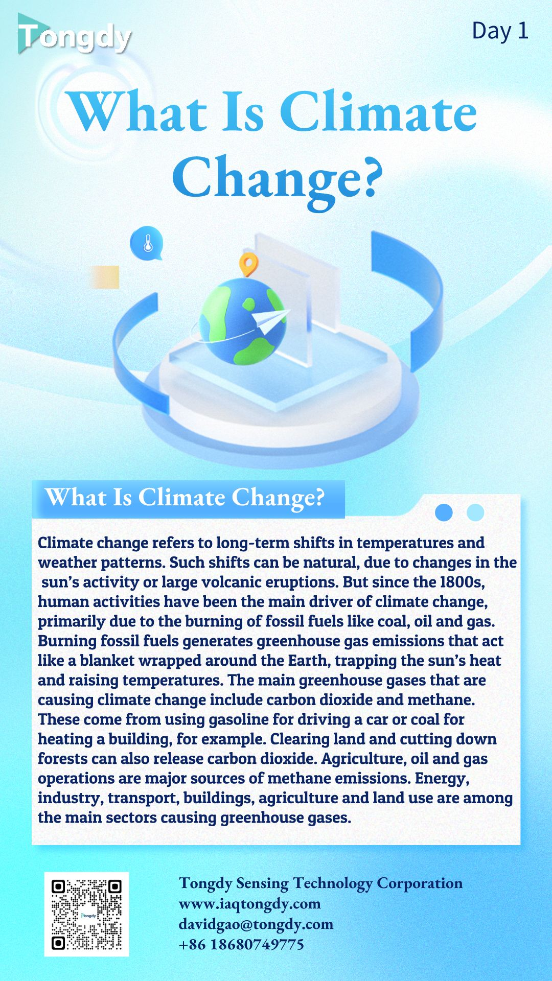 Day 1 What Is Climate Change?