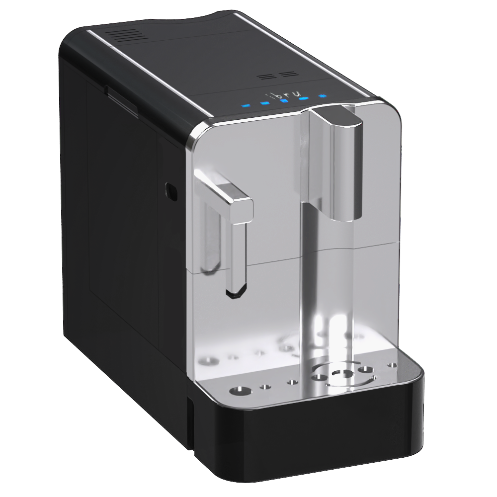 mini Coffee Machine Fully automatic one touch cappuccino with TUYA & Milk Cooler (6)