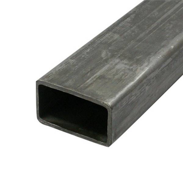Erw Welded Hot Rolled Black Carbon Square Rectangular Hollow Section Steel Pipe Tube