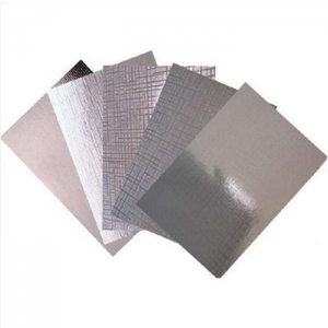 Bottom price Hot Melt Glue Aluminum Foil Sticker Paper