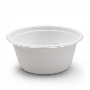 High Quality Natural Biodegradable Non PFAS Tableware Bowl For Party Supply
