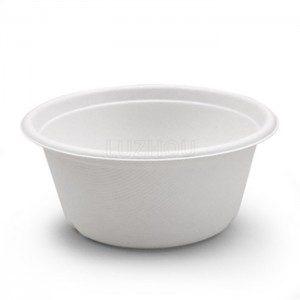 Reduce Pollution Cheap Price Non PFAS Tableware Bowl From Renewable Resources