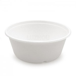 Different Sizes Oil Proofing Non PFAS Tableware Bowl For Microwave