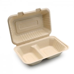 Food Packaging Container Disposable Biodegradable Tableware Set For Fast Food