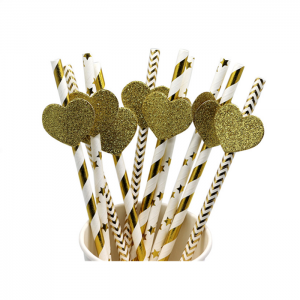 Competitive Price for China Eco Friendly White PLA Biodegradable Paper Drinking Straw for Bar
