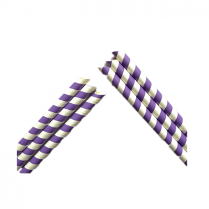 2019 Latest Design China Best-Selling Disposable, Biodegradable, Environmentally Friendly Bronzing Paper Straws for Parties