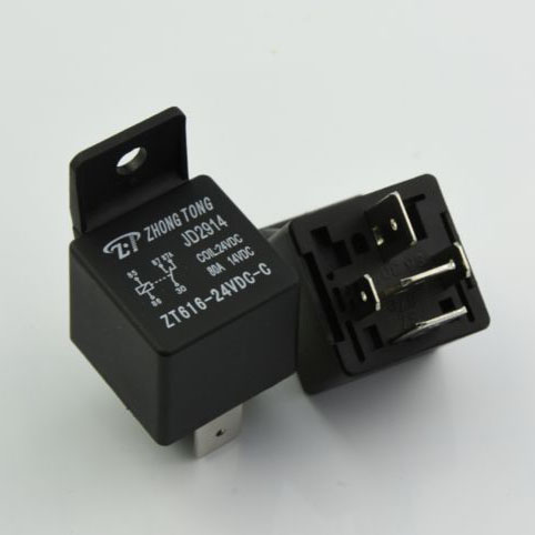 China Wholesale Solid State Relay Factories - Automotive relay high quality 12V 80A 4pins 5pins for cars – Zhongtong