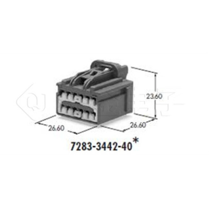 Yazaki connectors are key components in automotive electrical systems 7283-3442-40