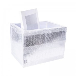 ក្រុមហ៊ុនផ្តល់វ៉ាក់សាំង VIP board cooler box with vacuum insulation panel ត្រជាក់បានយូរ