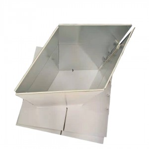 персонализиран печат Изолирана термична кутия Алуминиева хартиена кутия за доставка на храна за фитнес