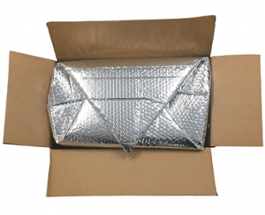 Metaliséierte Bubble Folie Enveloppe thermesch Mailing Bag Liner