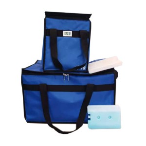 Termiczne torby termoizolacyjne z bezpłatną kostką lodową – przechowuj szczepionkę/leki w niskiej temperaturze przez 48 godzin