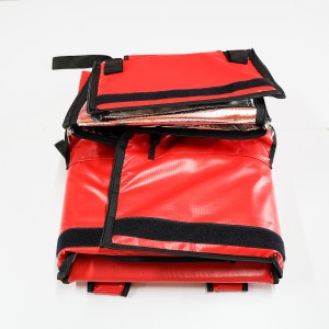 Изолирана термична чанта за пица Хладилна чанта за доставка на храна